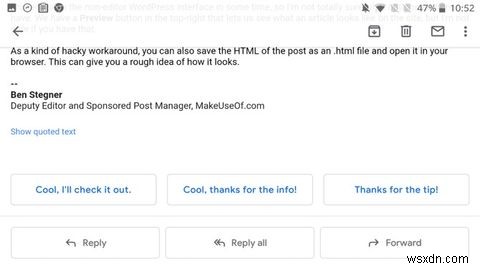 ฝึกฝน Gmail มือถือใหม่ให้เชี่ยวชาญด้วย 10 เคล็ดลับเหล่านี้ 