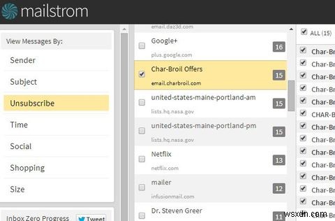 ฝังอยู่ในอีเมล? ลดขนาดกล่องขาเข้าขนาดใหญ่ของคุณให้เป็นศูนย์ด้วย Mailstrom 
