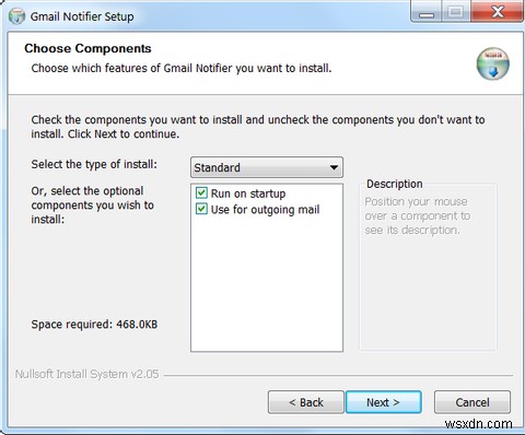 ดูข้อความ Gmail ใหม่ในถาดระบบของคุณด้วย Google Notifier สำหรับ Gmail 