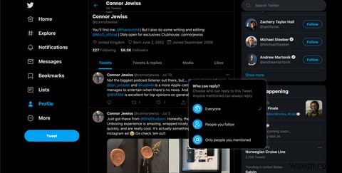 Twitter Now Cho phép bạn thay đổi người có thể trả lời ngay cả sau khi bạn đã tweet 