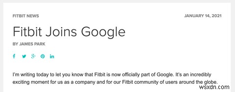 คุณควรกังวลเกี่ยวกับข้อมูลสุขภาพของคุณตอนนี้ที่ Google เป็นเจ้าของ Fitbit หรือไม่ 