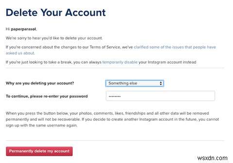 Cách hủy kích hoạt (hoặc xóa) tài khoản Instagram của bạn 