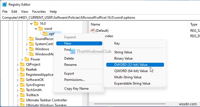 उपयोगकर्ताओं को Word में ऑनलाइन वीडियो एम्बेड करने से कैसे रोकें 