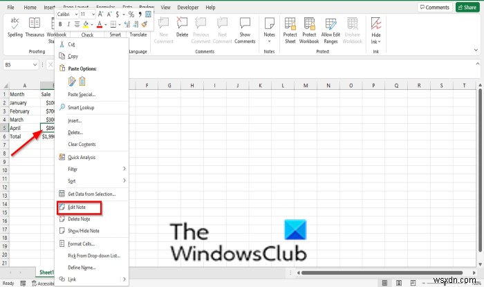 Excel में नोट्स कैसे जोड़ें, डालें और उपयोग करें