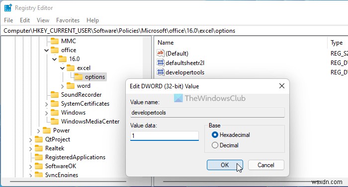 วิธีเพิ่มแท็บ Developer ในโปรแกรม Word และ Excel Office 