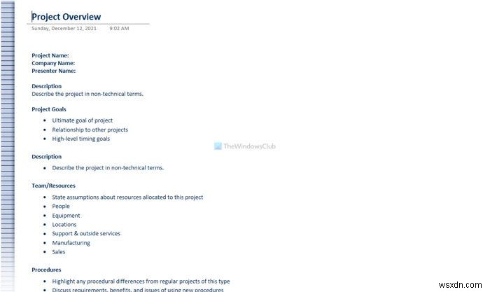 เทมเพลต OneNote ฟรีสำหรับการจัดการโครงการและนักวางแผน 