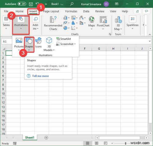 วิธีสร้างผังงานใน Microsoft Excel 