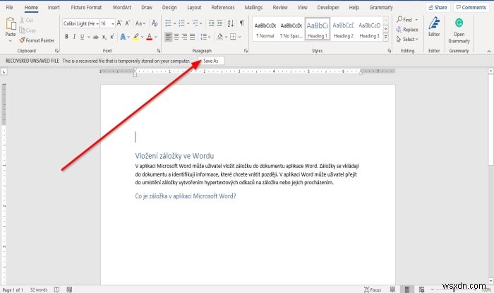 วิธีจัดการเวอร์ชันเอกสารใน Word 
