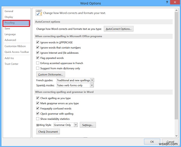 วิธีเพิ่มช่องว่างสองช่องหลังจุดใน Word 