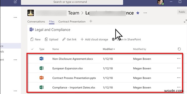 วิธีสร้างแท็บ Microsoft Teams โดยใช้ไฟล์ที่อัปโหลด 