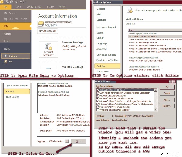 วิธีเพิ่มประสิทธิภาพและเพิ่มความเร็ว Microsoft Outlook