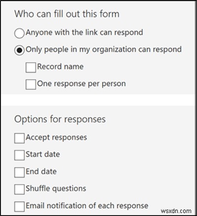 วิธีสร้างแบบฟอร์มใน Microsoft Forms และปรับการตั้งค่า 