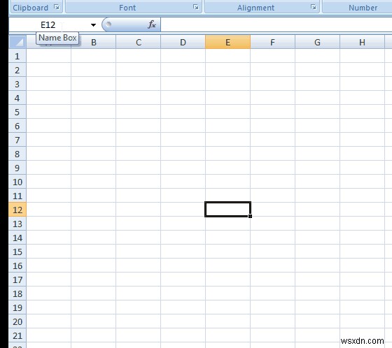 วิธีใช้ Name Box ให้เกิดประโยชน์สูงสุดใน Excel 