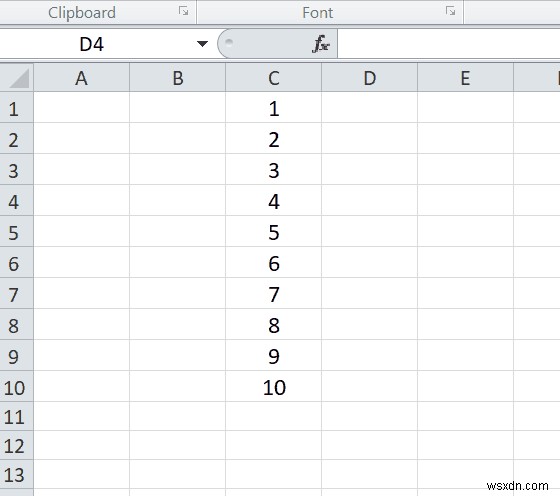 วิธีแทรกแถวว่างหลายแถวใน Excel พร้อมกัน 
