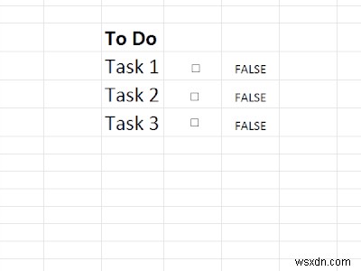 วิธีสร้างและเพิ่มรายการตรวจสอบใน Excel