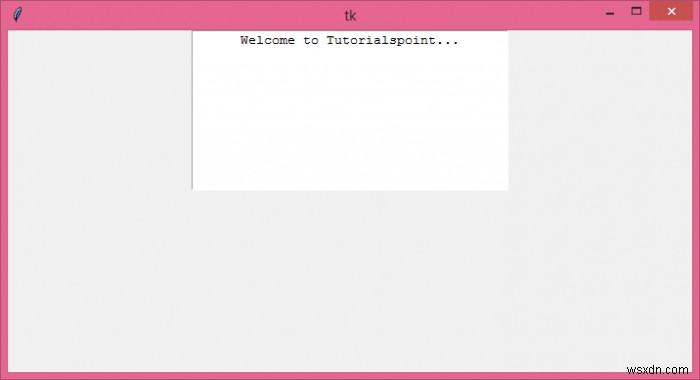 Làm thế nào để thiết lập biện minh trên hộp văn bản Tkinter? 