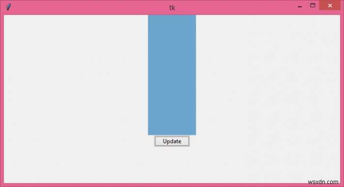 จะเปลี่ยนความกว้างของ Frame แบบไดนามิกใน Tkinter ได้อย่างไร? 