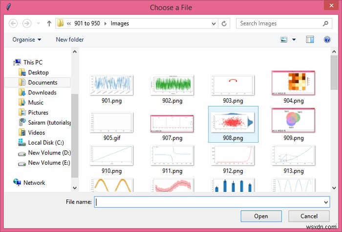 วิธีการเปิดหลายชื่อไฟล์ใน Tkinter และเพิ่มชื่อไฟล์ในรายการ? 