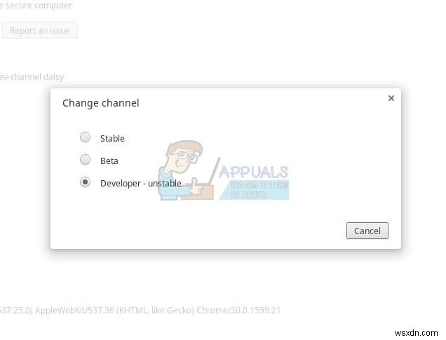 วิธีรับการอัปเดตล่าสุดของ Chrome OS ก่อนวางจำหน่าย 