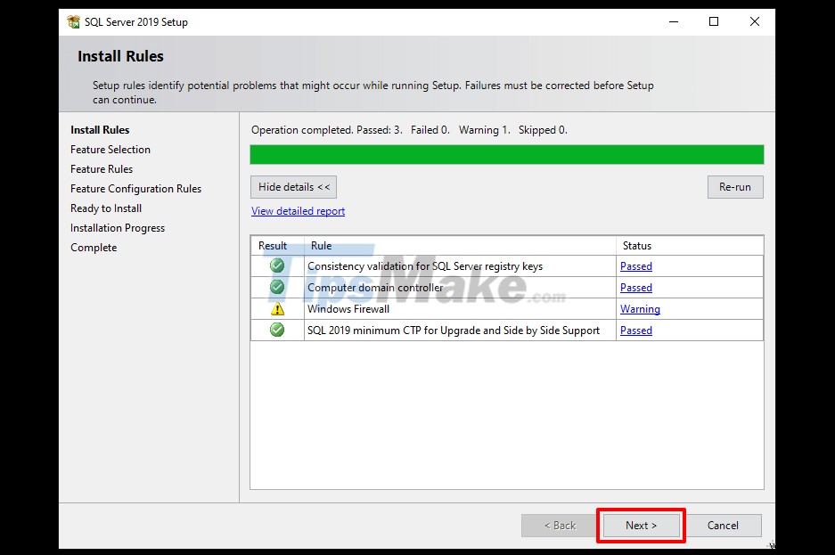 ขั้นตอนในการติดตั้ง Microsoft SQL Server บน Windows 10 