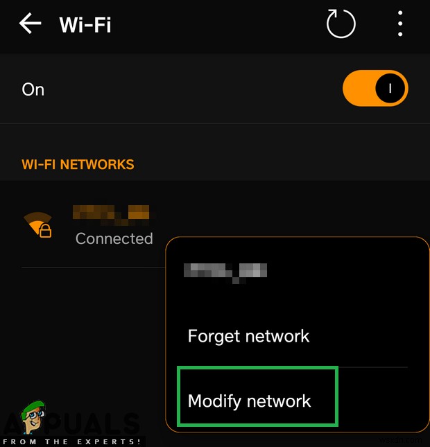 แก้ไข:ไม่สามารถรับที่อยู่ IP ได้ 
