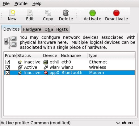 Cách kết nối kết nối Internet Nokia N95s với máy tính xách tay của bạn qua Bluetooth trong Linux 