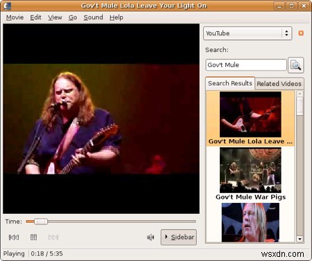 วิธีดูวิดีโอ YouTube ใน Ubuntu Media Player