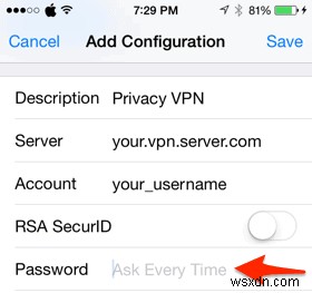 วิธีตั้งค่า VPN บน iPhone ของคุณ 
