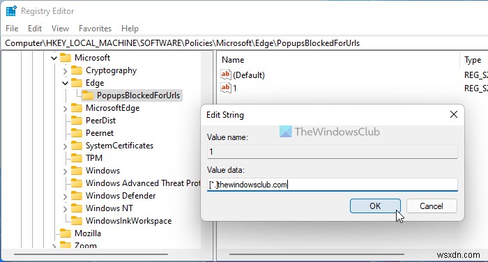 Cách cho phép hoặc chặn cửa sổ bật lên trên các trang web cụ thể trong Edge 