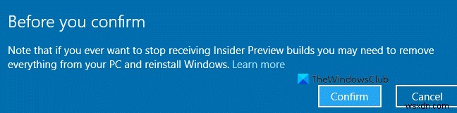 วิธีเปลี่ยนจาก Insider Preview เป็น Stable Build ของ Windows 11 