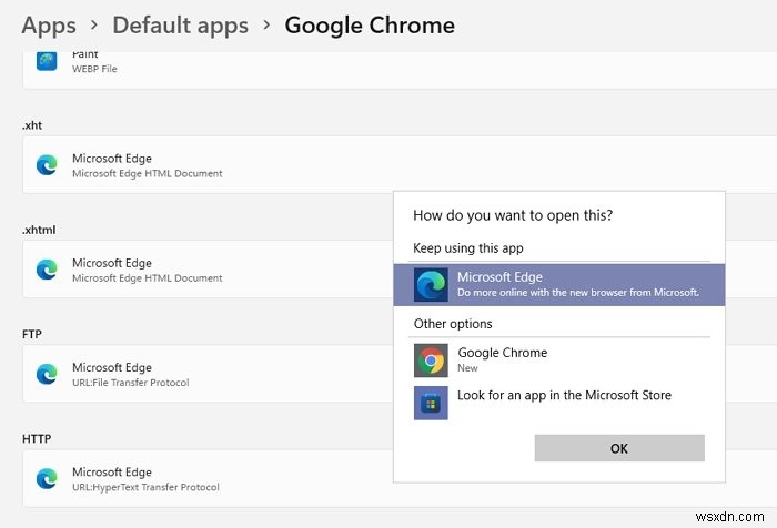 วิธีเปลี่ยนเบราว์เซอร์เริ่มต้นใน Windows 11 