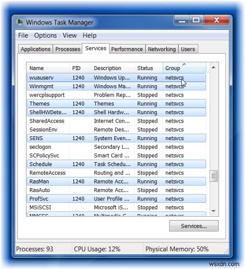 svchost.exe ใน Windows คืออะไร อินสแตนซ์หลายตัว CPU สูง การใช้งานดิสก์อธิบาย 
