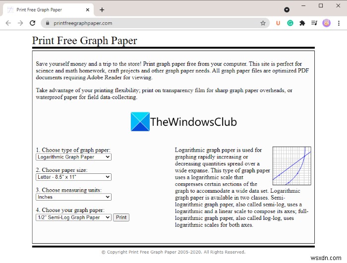 วิธีทำกระดาษกราฟใน Windows 11/10 