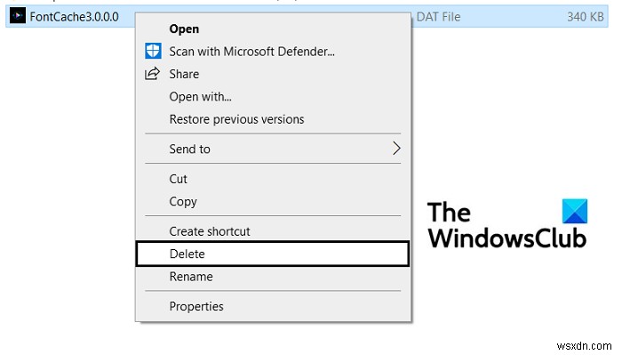 วิธีแก้ไขฟอนต์ที่เสียหายใน Windows 11/10 