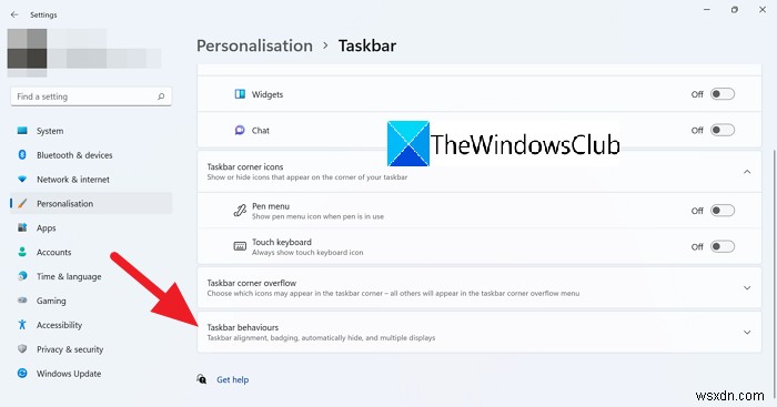 วิธีซ่อนป้ายบนไอคอนแถบงานใน Windows 11 