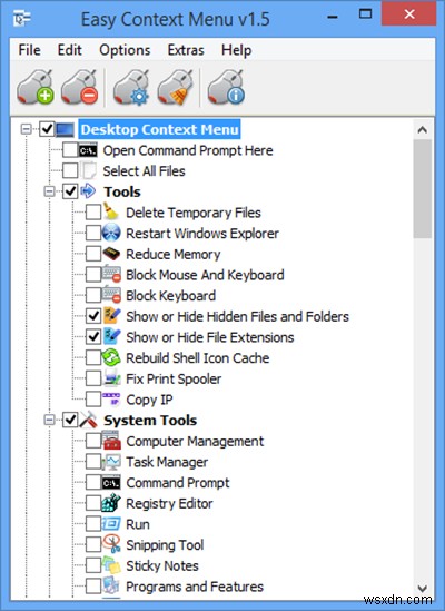 Thêm, loại bỏ, chỉnh sửa các mục trong Menu ngữ cảnh trong Windows 11/10 với Trình chỉnh sửa menu ngữ cảnh 
