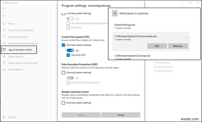 WslRegisterDistribution ล้มเหลวโดยมีข้อผิดพลาด:0x80370114 