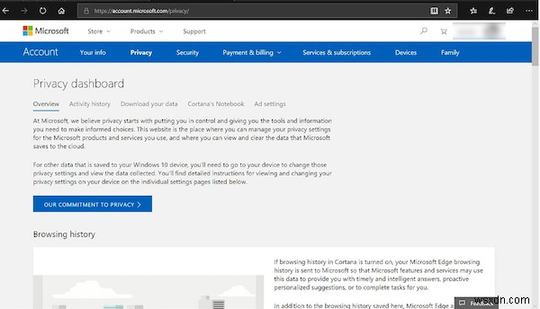Cách tắt tính năng thu thập dữ liệu nhập và nhập liệu trong Windows 11/10 