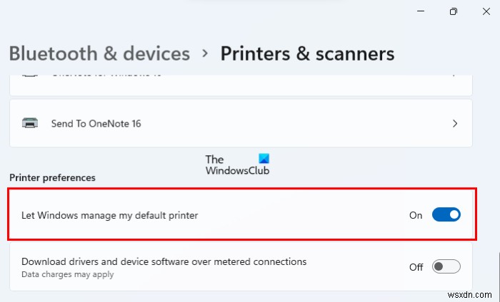 วิธีการตั้งค่าเครื่องพิมพ์เริ่มต้นใน Windows 11/10 