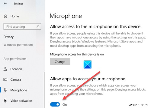 ไมค์หรือไมโครโฟนไม่ทำงานบน Windows 11/10 