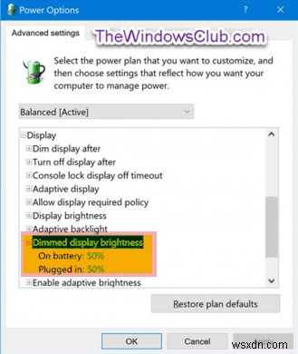 Cách cấu hình Power Options ẩn trong Windows 11/10 