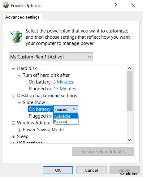 Cách bật Trình chiếu hình nền trong Windows 11/10 