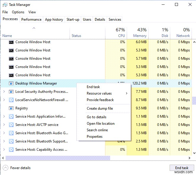 แถบสีขาวครอบคลุมส่วนบนสุดของ Windows File Explorer หรือโปรแกรมอื่นๆ 