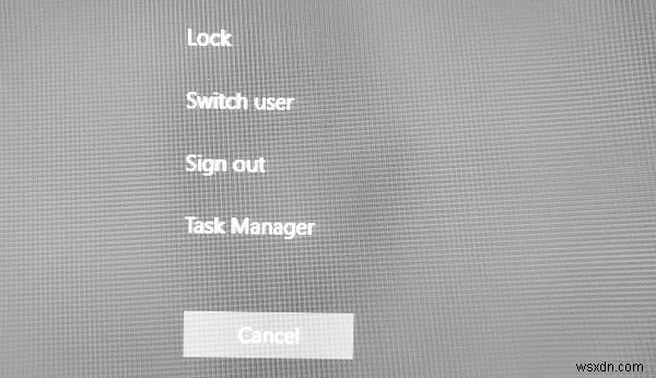 วิธีออกจากระบบคอมพิวเตอร์หรือออกจากระบบ Windows 11/10 