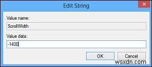 วิธีเปลี่ยนความกว้างของแถบเลื่อนใน Windows 11/10 