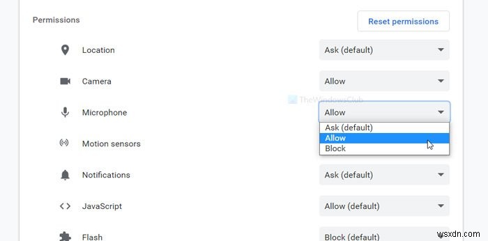 Micrô của Google Meet không hoạt động trên Windows PC 