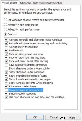 Cách tắt tính năng làm mịn phông chữ trong Windows 11/10 