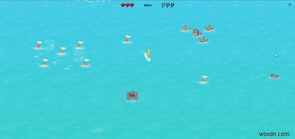 วิธีเล่นเกม Surf ใหม่ใน Microsoft Edge 