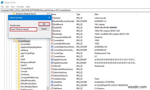 วิธีเพิ่มหรือลบรายการโปรดใน Windows Registry 