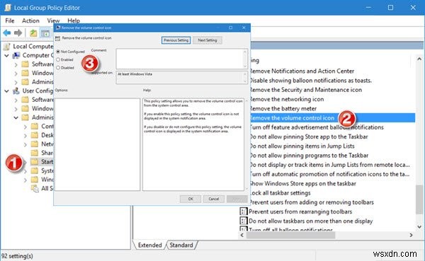 Biểu tượng âm lượng bị thiếu trên Thanh tác vụ trong Windows 11/10 